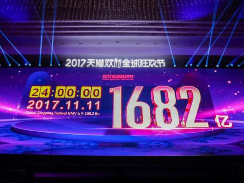 2017天猫双十一销售额